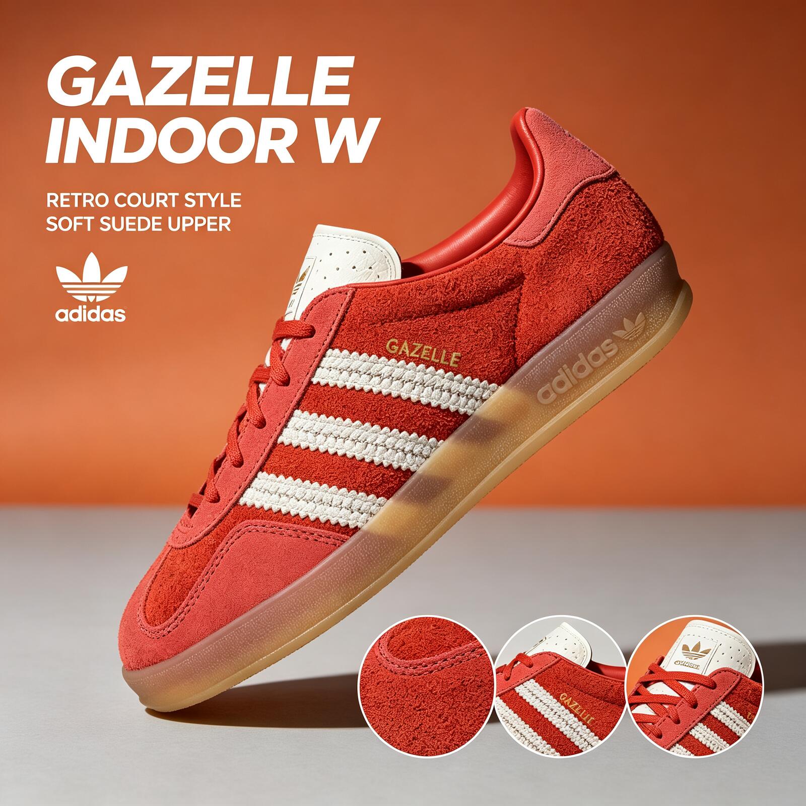 Adidas GAZELLE INDOOR W KI7169 - огляд і ціна Adidas Shoes Gazelle